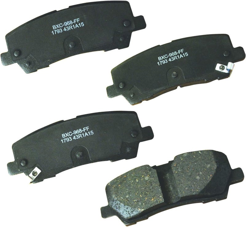 Bendix Premium SBC1793 Ceramic Rear Brake Pads for Ford Mustang 2020-2015 - Image 1